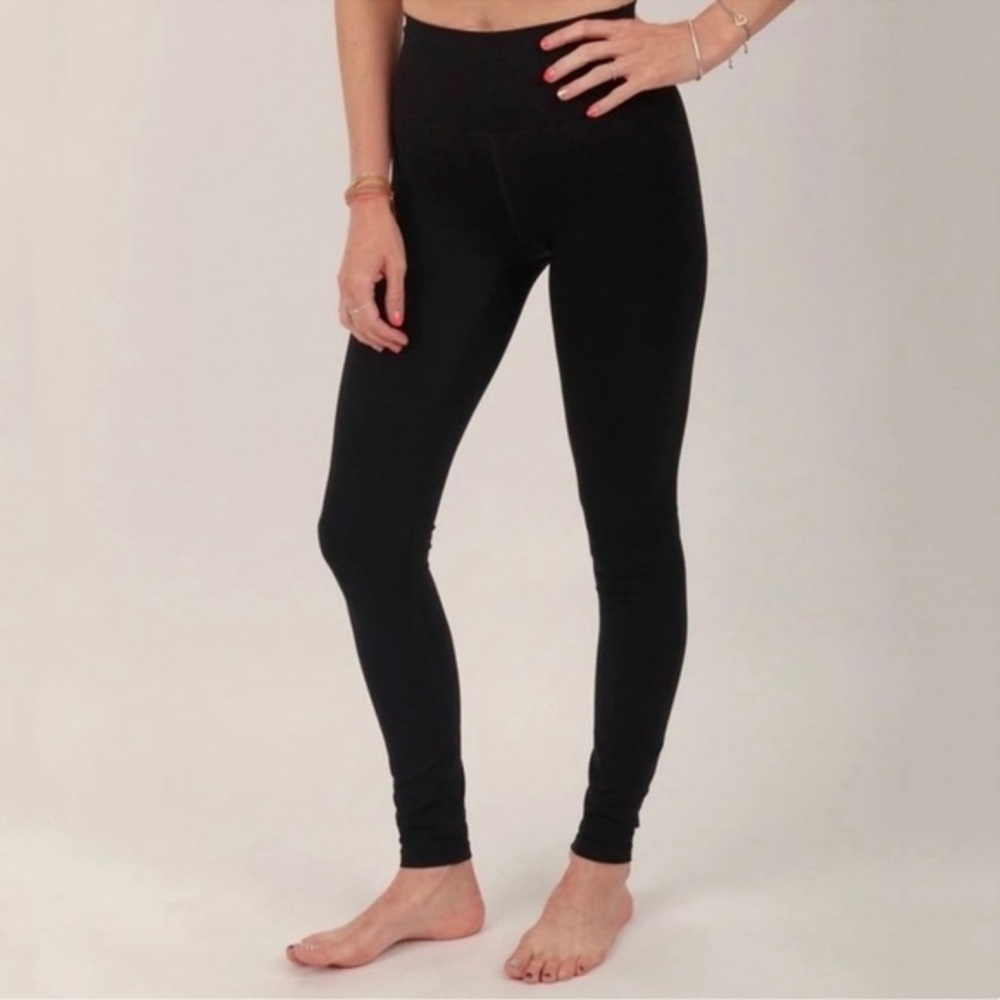 Zyia Active Black Brilliant Hi-Rise Legging Black Size 16-18‎
